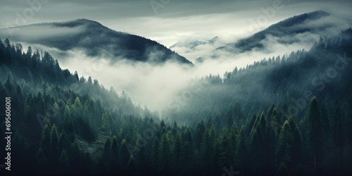 Misty Mountains Generative AI © Vinod