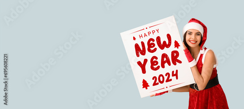 Greeting banner for Happy N...