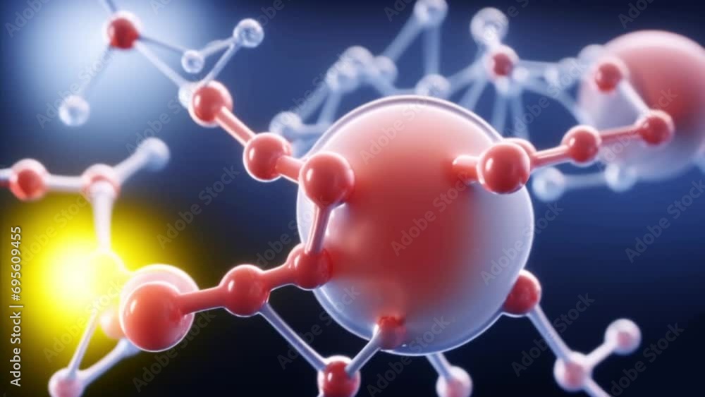 abstract molecular structure