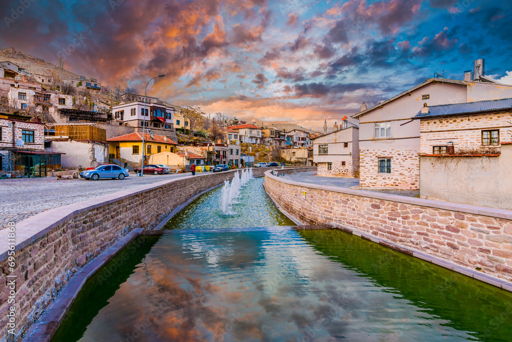 Sille Village view in Konya. Sille is old greek village and it is ...