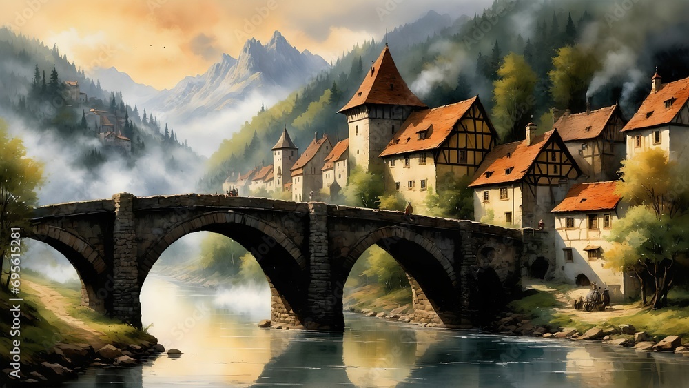 Digital Artwork, Wallpaper, Fantasy, AI Art, Background Digital Artwork, Wallpaper, Fantasy, AI Art, Background