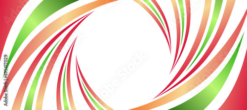 abstract vortex colorful gradient indian tricolor flag template