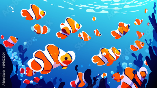 A mother and baby kangaroo. vektor icon illustation