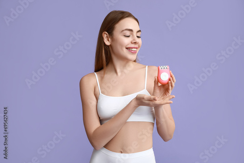 Beautiful young happy woman...