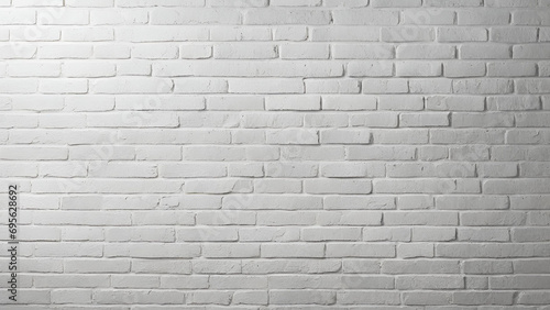 The painted (white) brick wall of the building. white brick wall construction background, White brick wall background in rural room, White Brick Wall Textures Creating a Striking Background