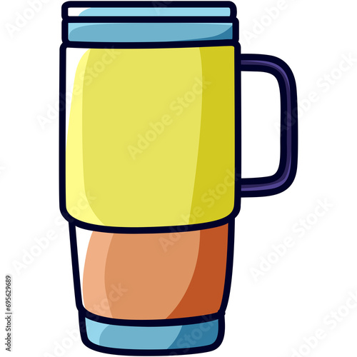 Travel Mug Sticker