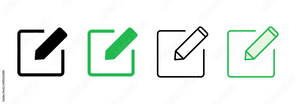 Edit icon set. edit document icon. edit text icon. pencil. sign up Edit icon set. edit document icon. edit text icon. pencil. sign up