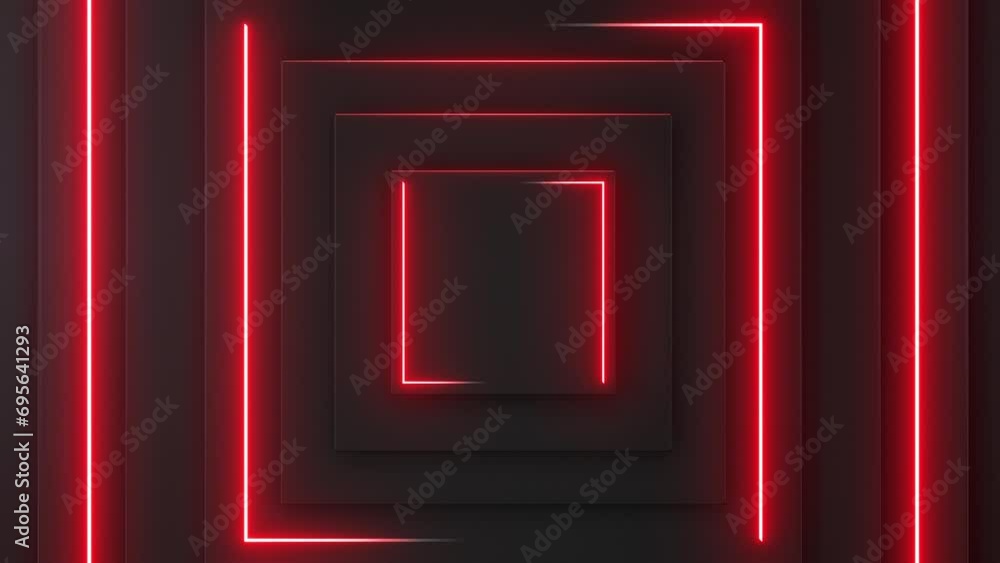 This stock motion graphic video of 4K Red Neon Strokes Pattern with gentle overlapping curves on seamless loops. This stock motion graphic video of 4K Red Neon Strokes Pattern with gentle overlapping curves on seamless loops.