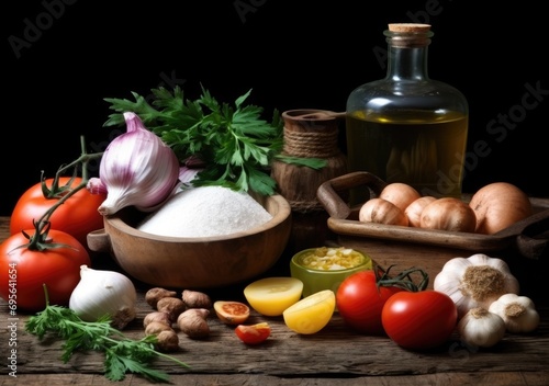 ingredients for cooking pasta