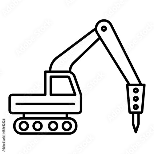 excavatorbreaker icon