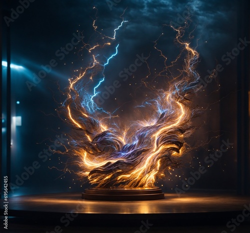 Stormy sculpture