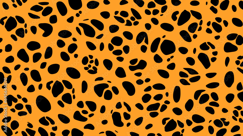Animal print patterns vektor icon illustation Animal print patterns vektor icon illustation