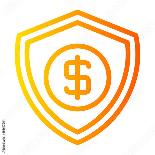 shield gradient icon Free Download shield gradient icon - GFXLoad