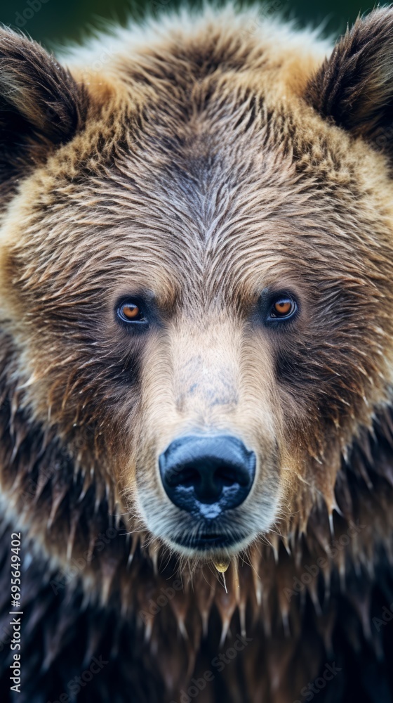Majestic portrait of wild nature Majestic portrait of wild nature