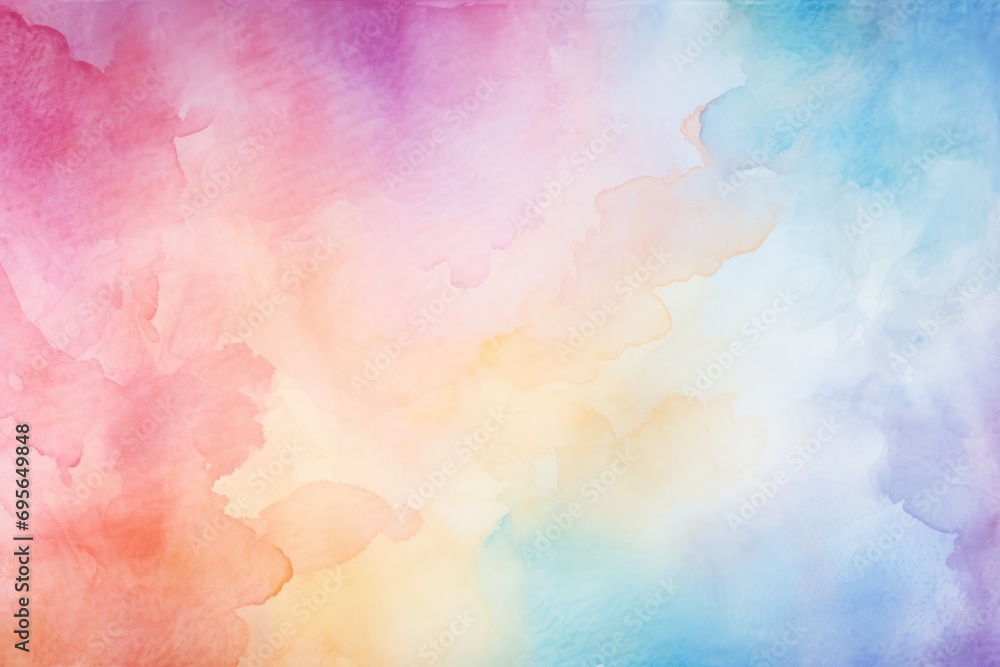 Watercolor wash background with soft pastel gradients