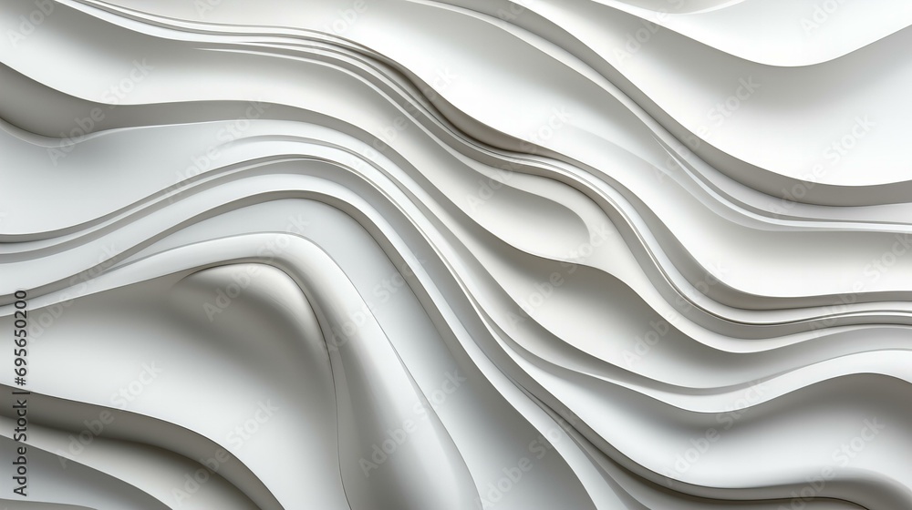 Obraz premium 美しい白い波の背景