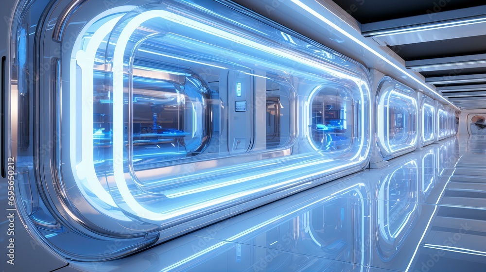 Obraz premium 近未来の建物