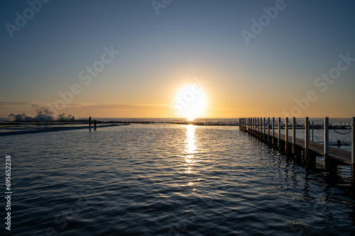 Sunrise at the beach