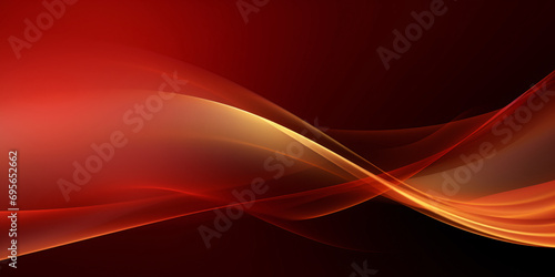 Abstract red background design, modern curved graphic concept illustration