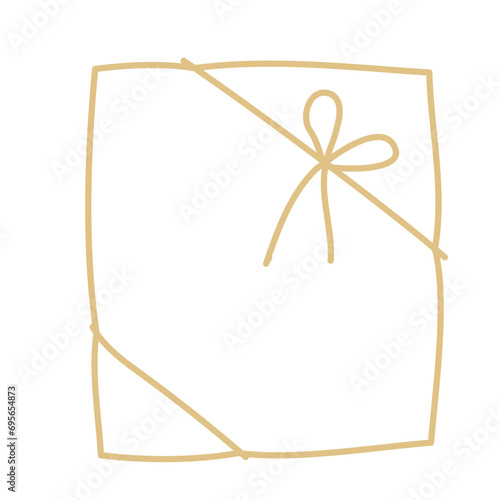 線画のプレゼント