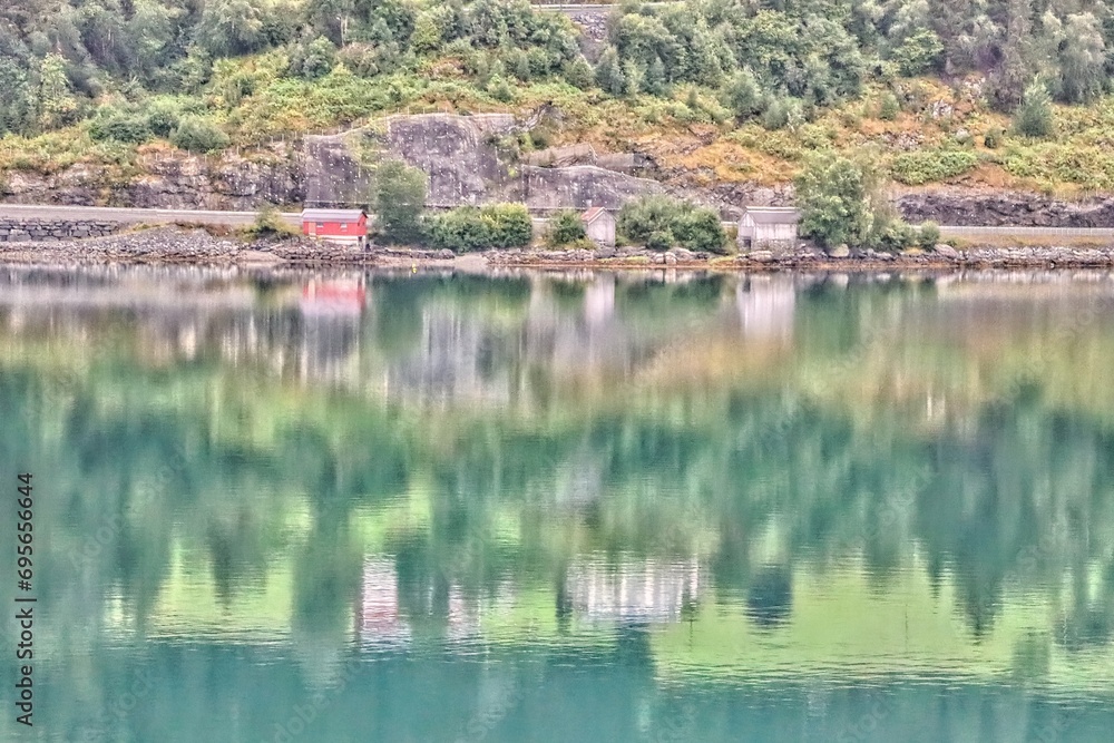 Obraz premium Olden, Norway