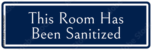Hand sanitizing sign and labels