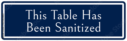 Hand sanitizing sign and labels