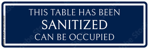 Hand sanitizing sign and labels