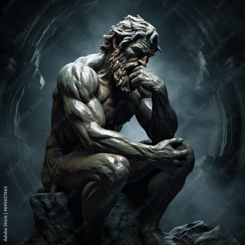 The Thinker statue The Thinker statue