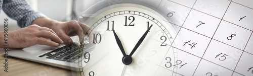 Obraz na płótnie Time concept