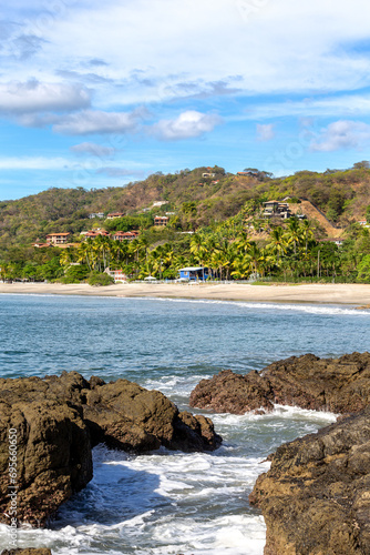 Coastal Beach Town in Costa Rica