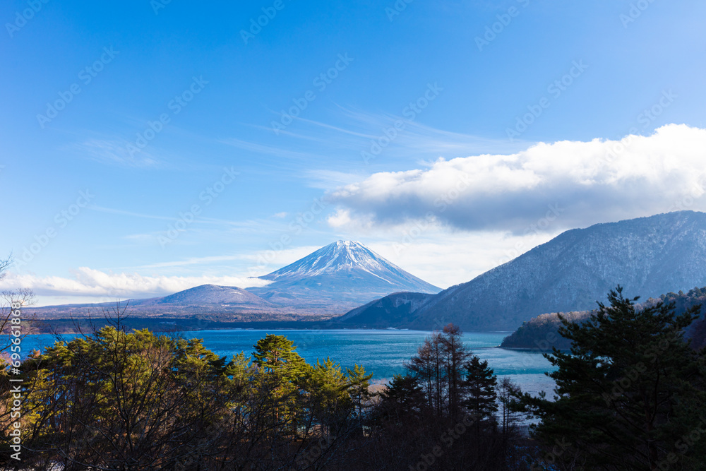 中之倉峠から見る富士山