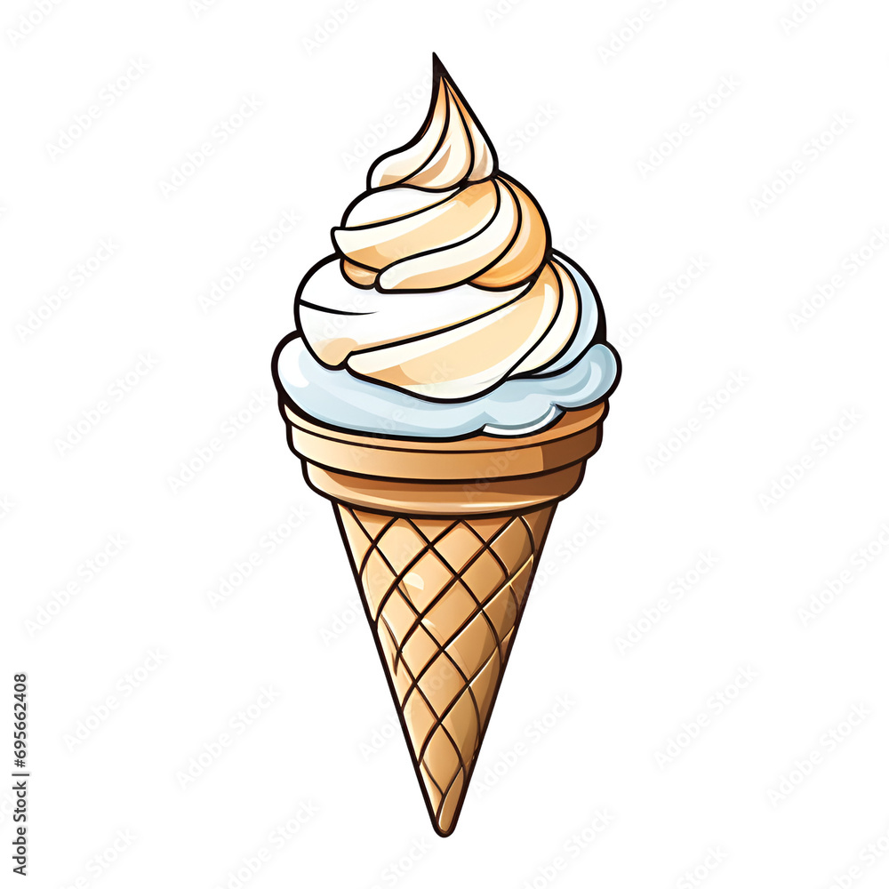 transparent PNG, Ice cone with ice cream, An Illustration. vector art transparent figure, transparent PNG, Ice cone with ice cream, An Illustration. vector art transparent figure,