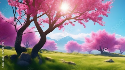 spring theme nature cinematic wallpaper vibrant