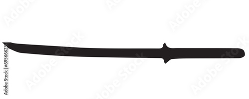 sword isolated on white