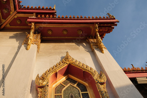 Thai marble temple in Bangkok