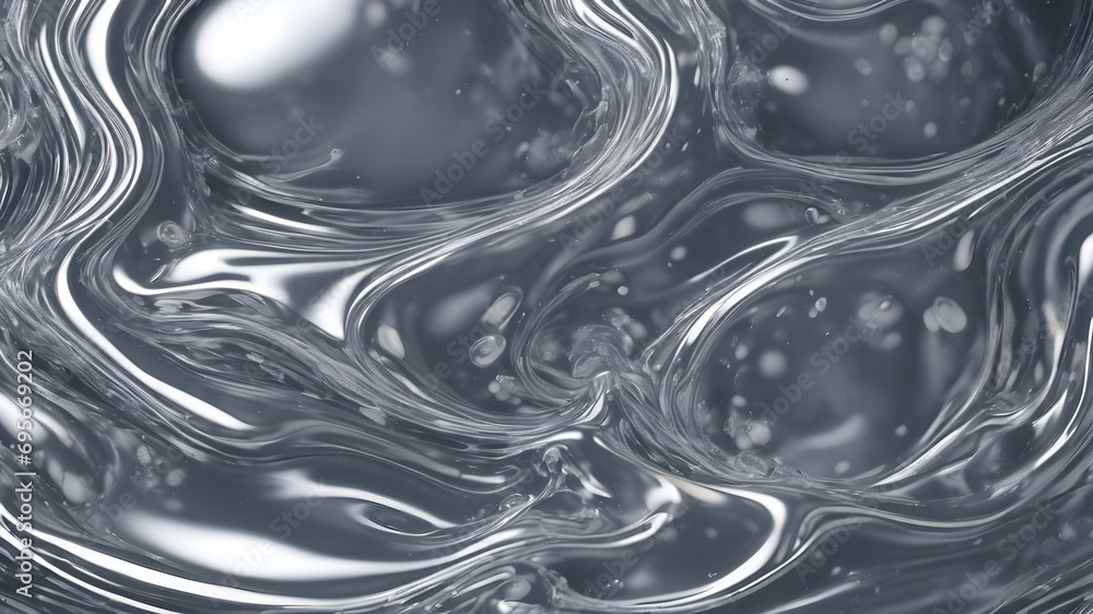 Fototapeta premium Liquid Water Background Very Cool