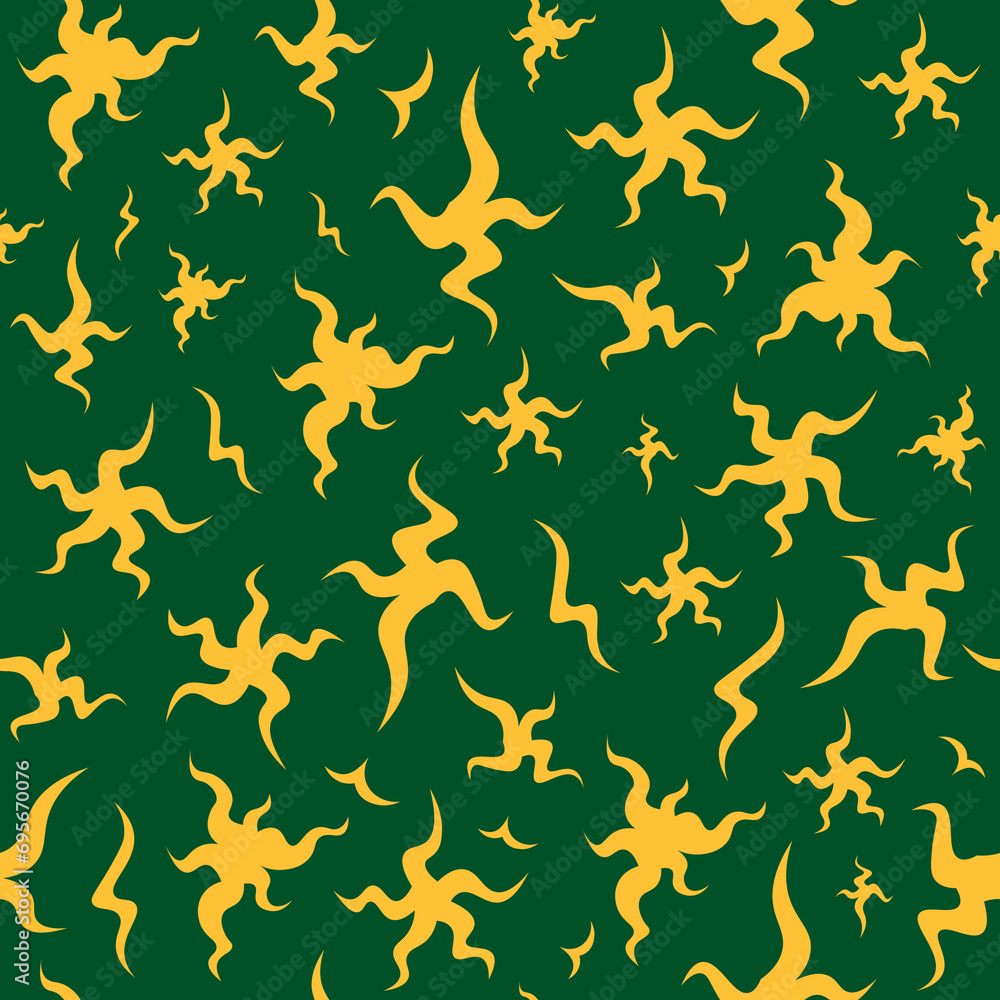 Abstract Stars Vector Christmas Seamless Pattern Abstract Stars Vector Christmas Seamless Pattern