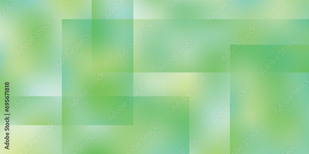 新緑　和紙　水彩　背景