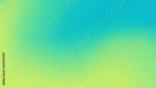 4k grainy soft yellow blue gradient background with noise. blurry fluorescent yellow color gradient background. photo