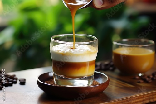 Aromatic Bliss: Discovering the Delightful Vietnamese Egg Coffee in Charming Hanoi Cafes.

 photo