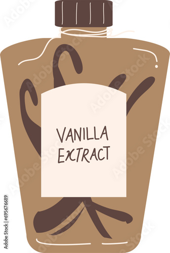 Vanilla extract, cooking ingredient