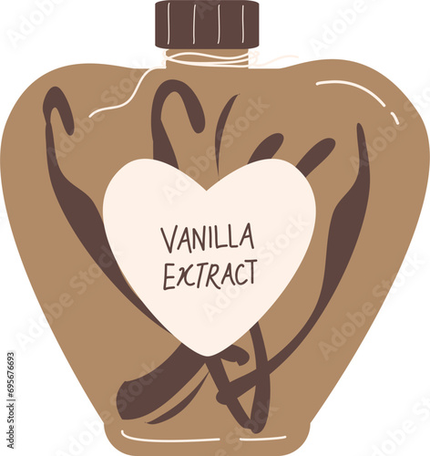 Vanilla extract, cooking ingredient