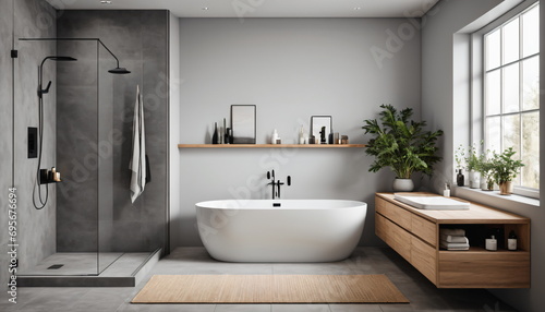 The Beauty of Simplicity  Modern Scandinavian Bathroom