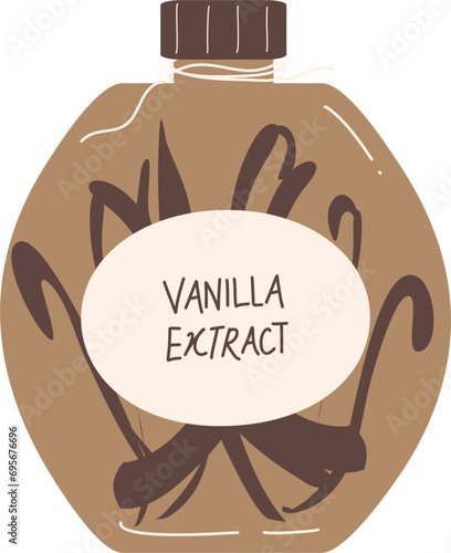 Vanilla extract, cooking ingredient