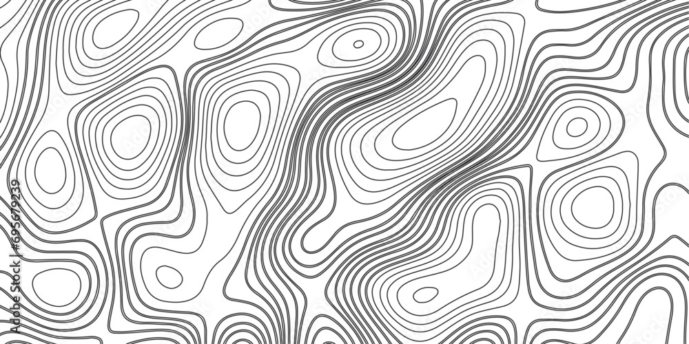 Black topographic contour line background.