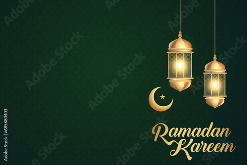 Ramadhan Eid Mubarak background greeting card