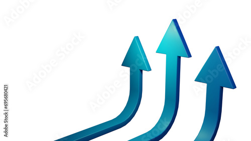 business arrow target direction concept to success. Finance growth vision stretching rising up. banner flat style vector illustration. Return on investment ROI. chart increase profit