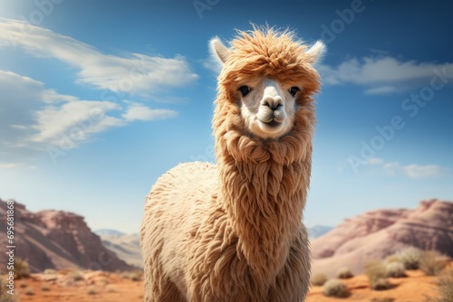 An Alpaca animal