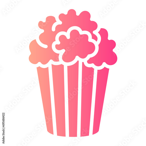 popcorn Gradient icon